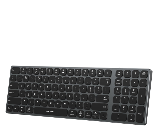 SILVER MONKEY Alu Keys Mini Premium Backlight Black SMA258 - 1266241 - zdjęcie 2